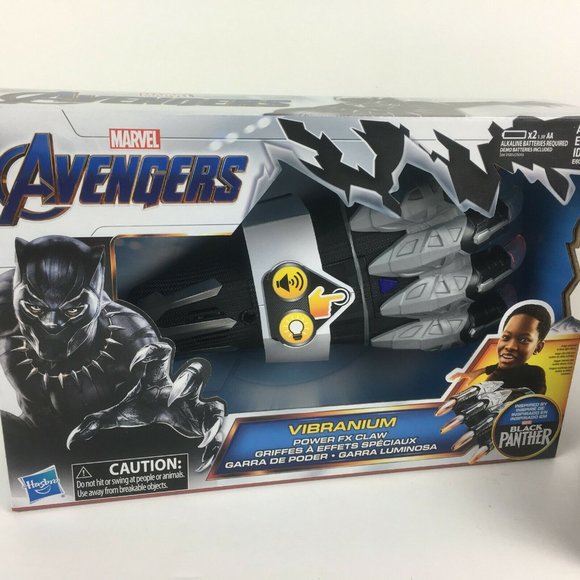 COPY - NEW Marvel Avengers Black Panther Vibranium Power FX Claw Toy Sounds Lig… - Picture 1 of 3